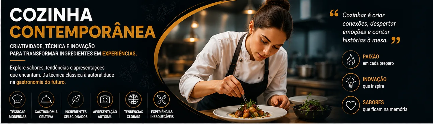 Cozinha Contemporânea — Aulion Cursos