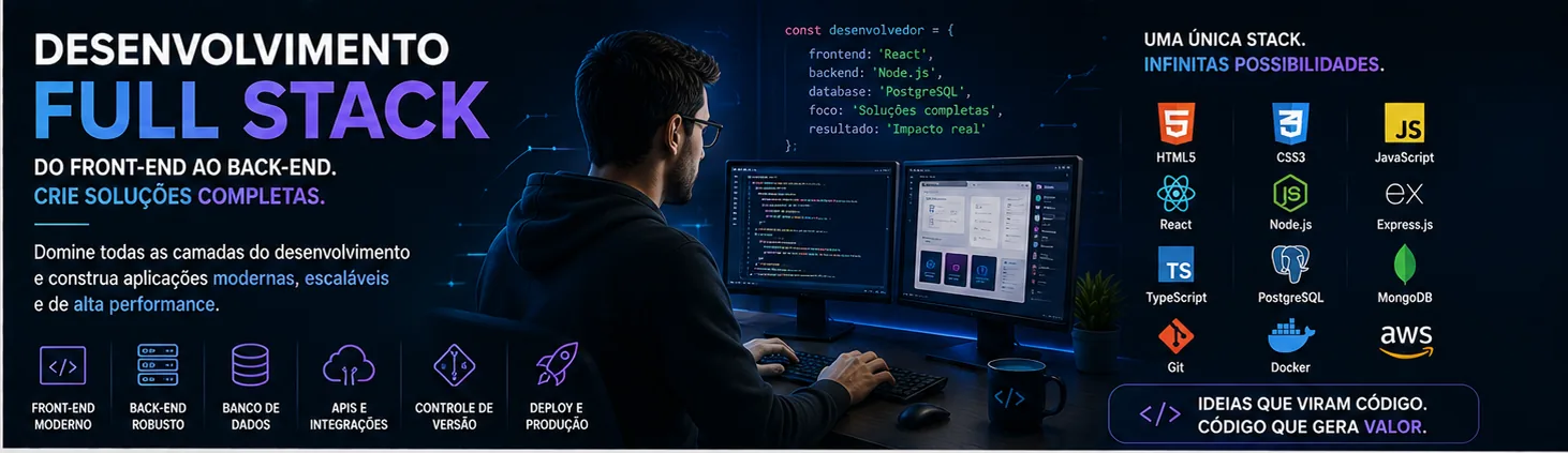 Desenvolvimento Full Stack — Aulion Cursos