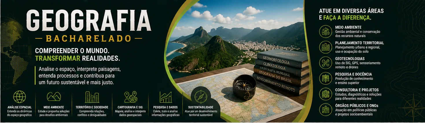 Geografia - Bacharelado — Aulion Cursos