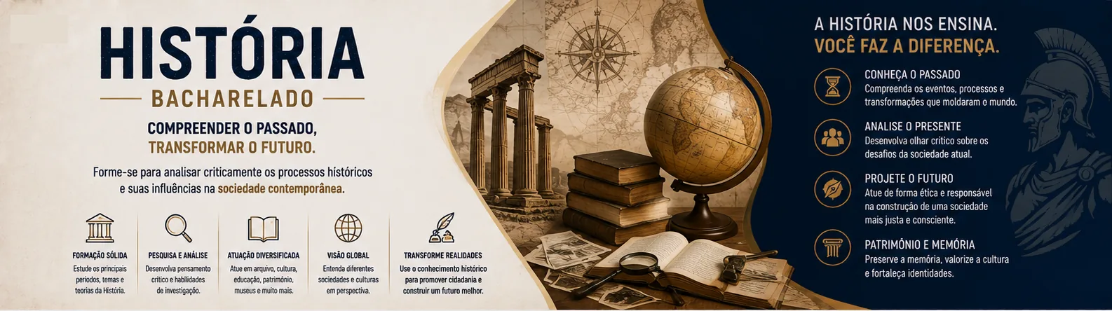 História - Bacharelado — Aulion Cursos