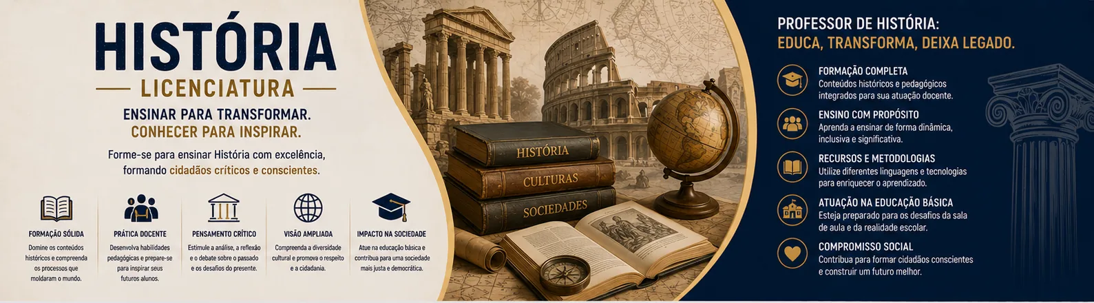 História - Licenciatura — Aulion Cursos