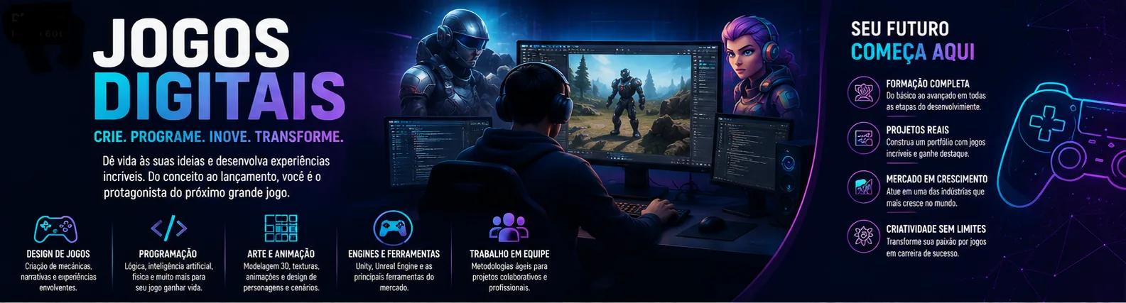 Jogos Digitais — Aulion Cursos